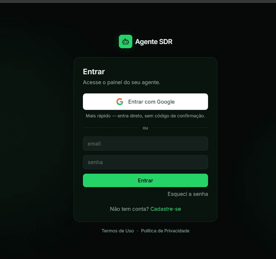 Página de Login