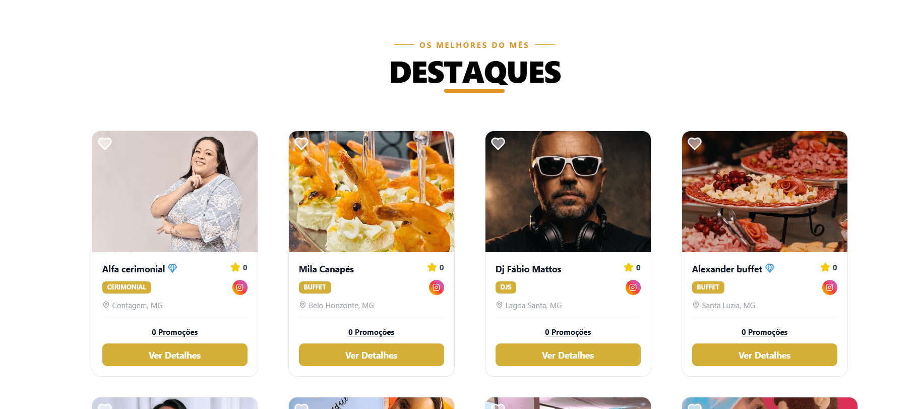 Destaques